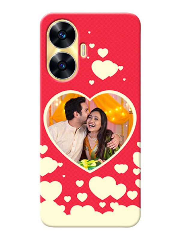 Custom Realme C55 Phone Cases: Love Symbols Phone Cover Design