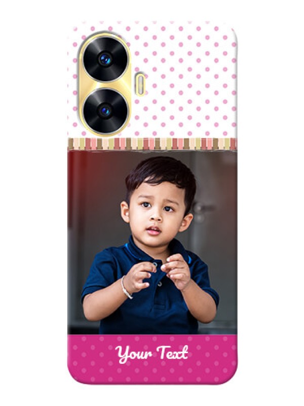 Custom Realme C55 custom mobile cases: Cute Girls Cover Design