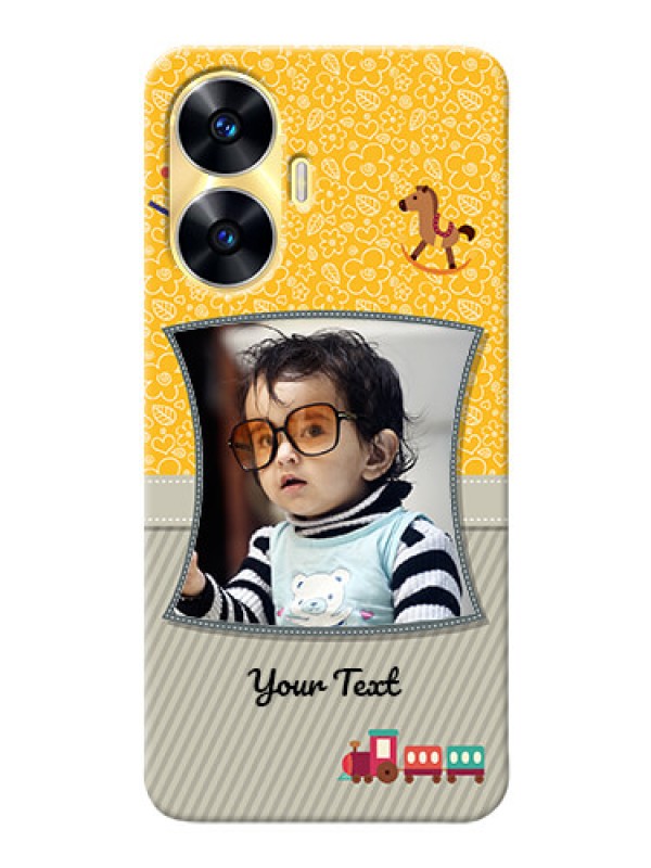 Custom Realme C55 Mobile Cases Online: Baby Picture Upload Design