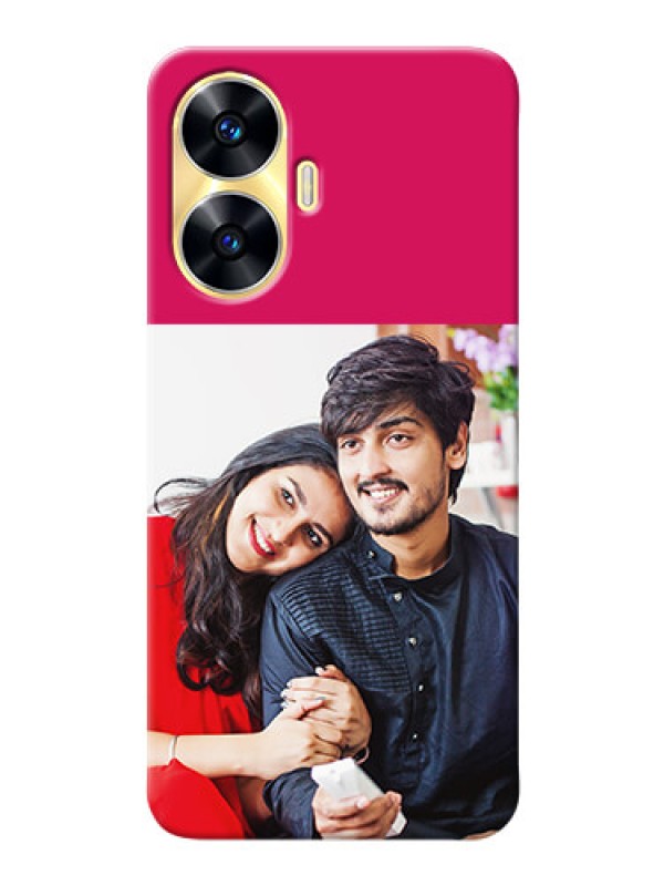 Custom Realme C55 custom phone cases: Anniversary Cover Design