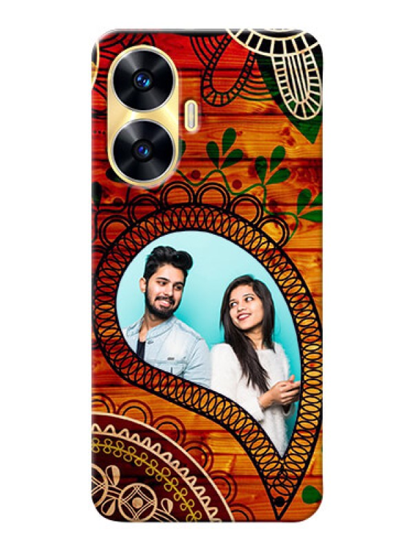 Custom Realme C55 custom mobile cases: Abstract Colorful Design