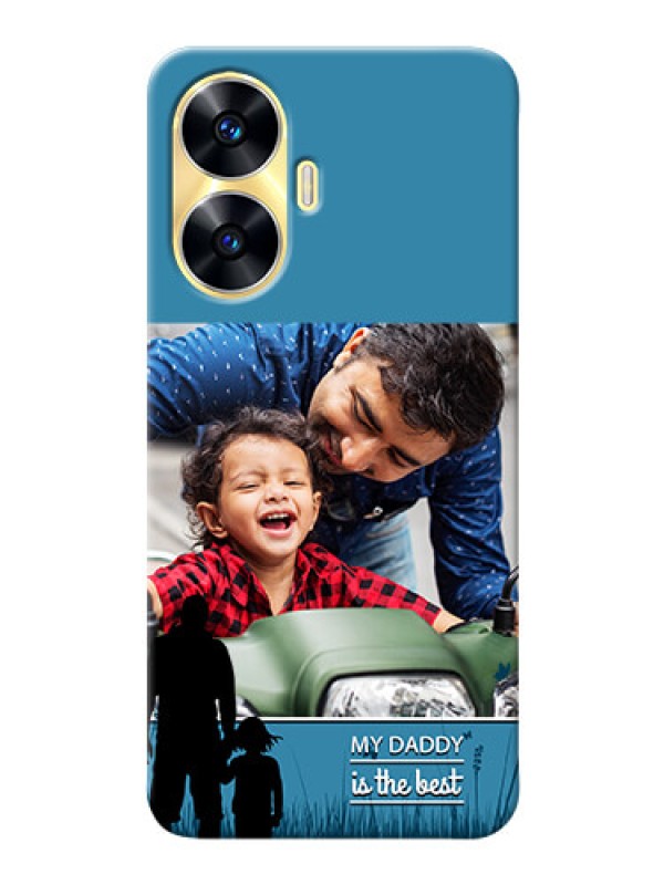 Custom Realme C55 Personalized Mobile Covers: best dad design 