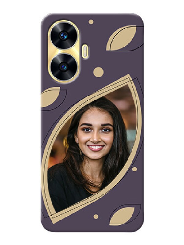 Custom Realme C55 Custom Phone Cases: Falling Leaf Design