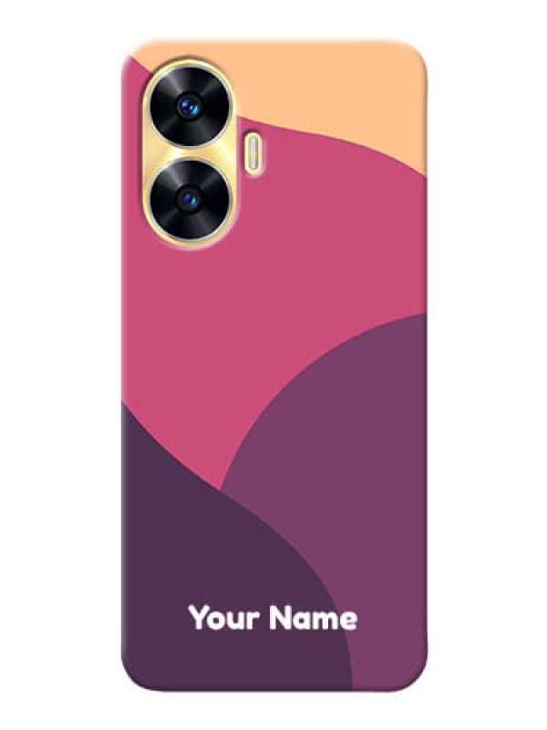 Custom Realme C55 Custom Phone Covers: Mixed Multi-colour abstract art Design