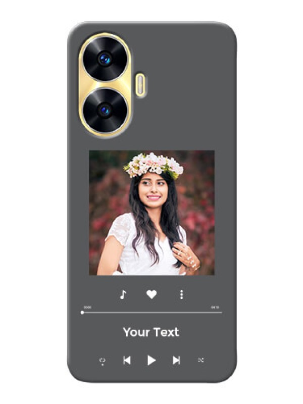 Custom Realme C55 Custom Mobile Case with Play The Music Design