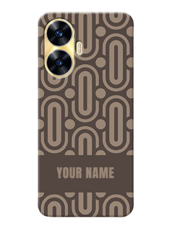 Custom Realme C55 Custom Phone Covers: Captivating Zero Pattern Design