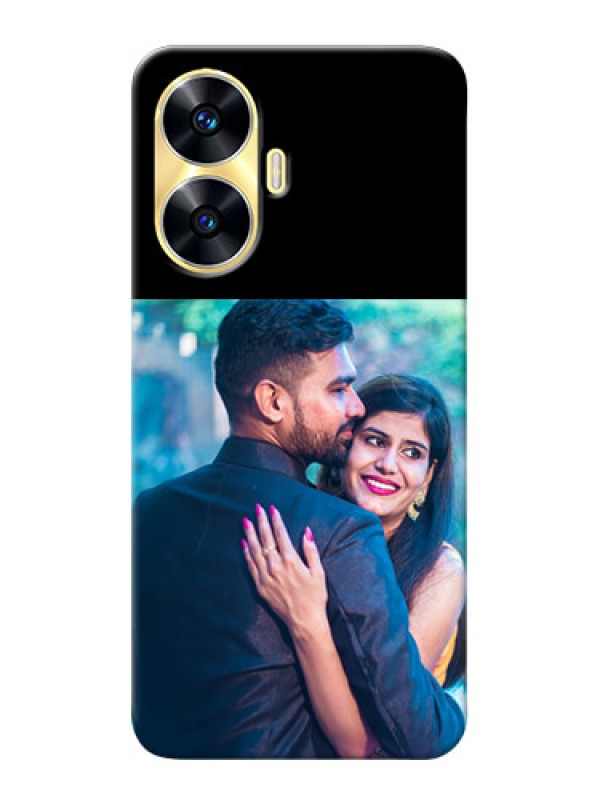 Custom Realme C55 Custom Hard Phone Case - Upload Full Picture With Custom Color Design