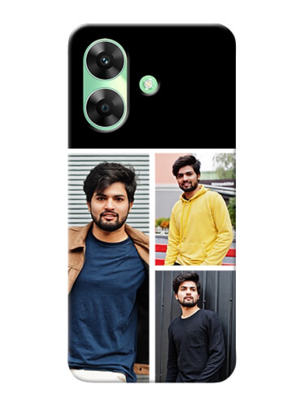 Custom Realme C61 Custom Mobile Cover: Upload Multiple Picture Design