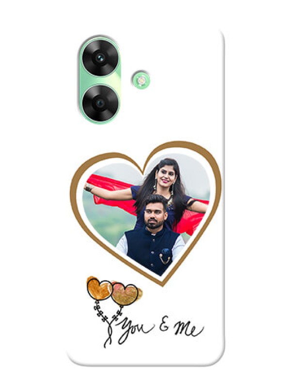 Custom Realme C61 customized phone cases: You And Me Design