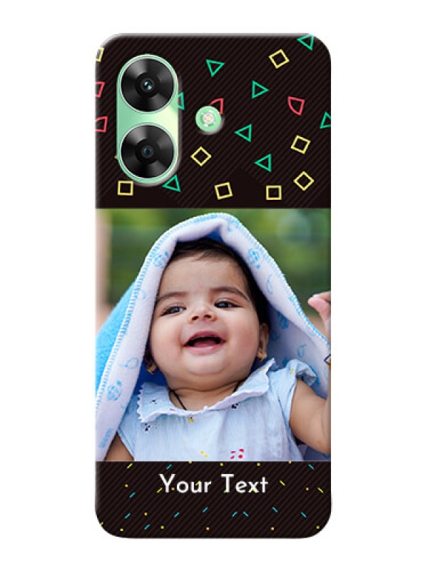 Custom Realme C61 custom mobile cases with confetti birthday design