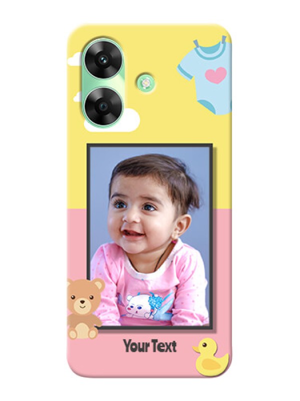 Custom Realme C61 Back Covers: Kids 2 Color Design