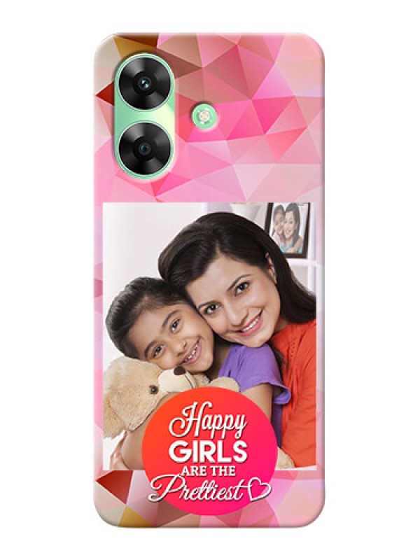 Custom Realme C61 Personalized Phone Covers: Abstract Triangle Design