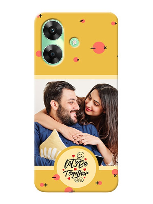Custom Realme C61 Photo Printing on Case with Lets be Together Design