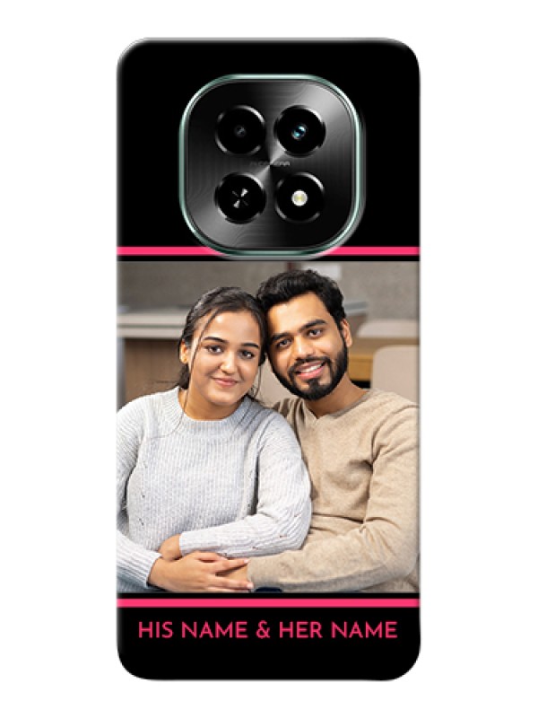 Custom Realme C63 5G Custom Hard Phone Case - With Add Text Design