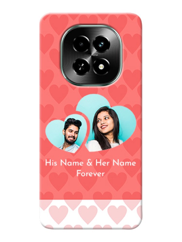 Custom Realme C63 5G Custom Hard Phone Case - Couple Pic Upload Design