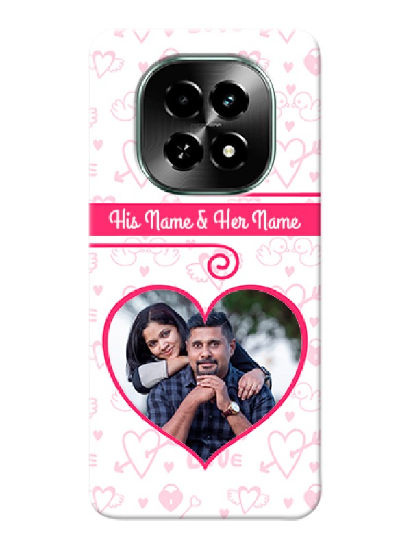 Custom Realme C63 5G Custom Hard Phone Case - Heart Shape Love Design