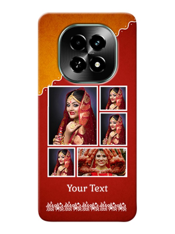 Custom Realme C63 5G Custom Hard Phone Case - Wedding Pic Upload Design