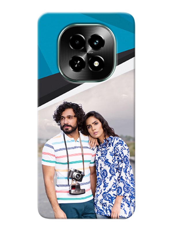 Custom Realme C63 5G Custom Hard Phone Case - Simple Pattern Photo Upload Design