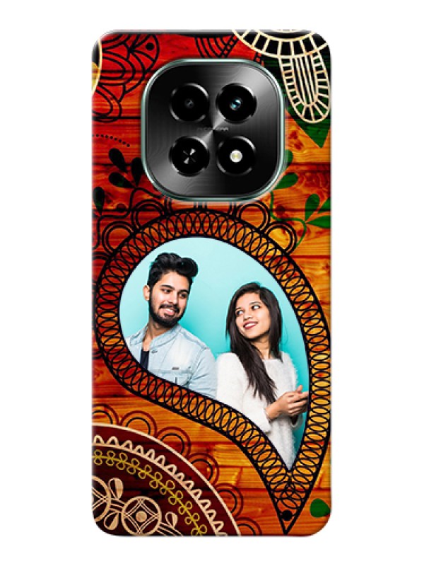 Custom Realme C63 5G Custom Hard Phone Case - Abstract Colorful Design