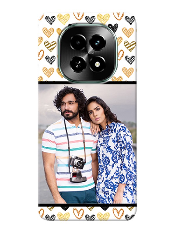 Custom Realme C63 5G Custom Hard Phone Case - Love Symbol Design