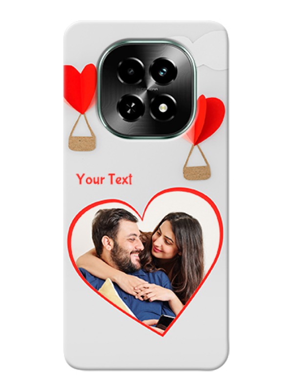 Custom Realme C63 5G Custom Hard Phone Case - Parachute Love Design