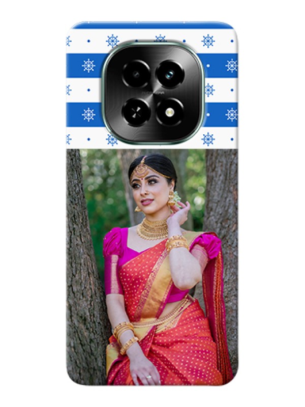 Custom Realme C63 5G Custom Hard Phone Case - Snow Pattern Design