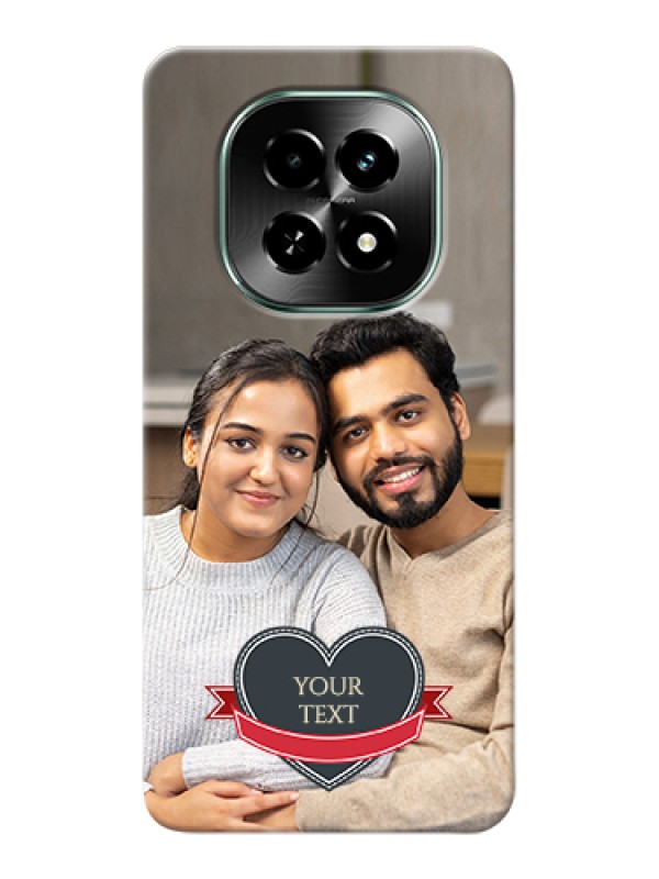 Custom Realme C63 5G Custom Hard Phone Case - Just Married Couple Design