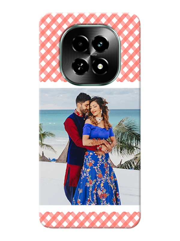 Custom Realme C63 5G Custom Hard Phone Case - Pink Pattern Design