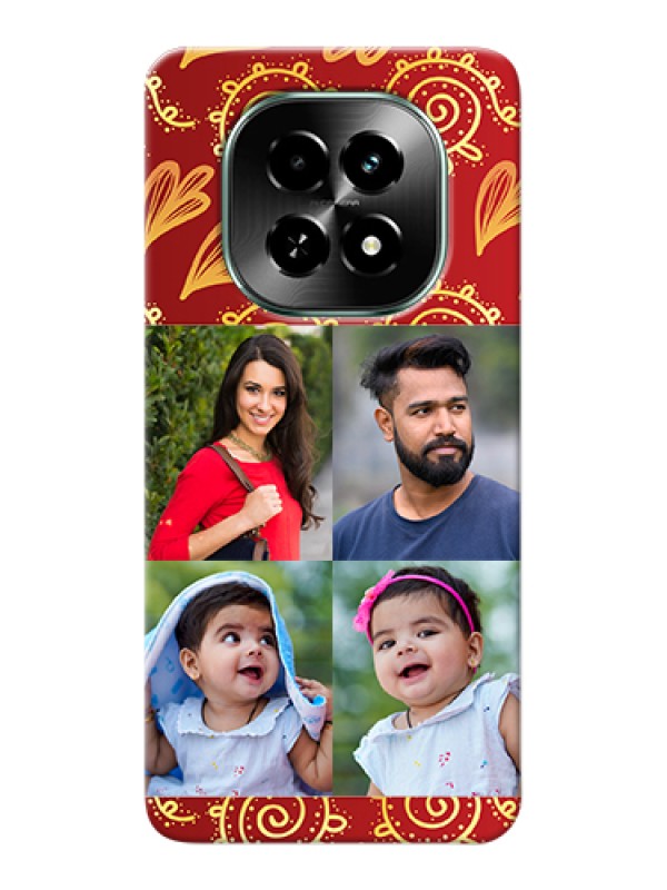 Custom Realme C63 5G Custom Hard Phone Case - 4 Image Traditional Design