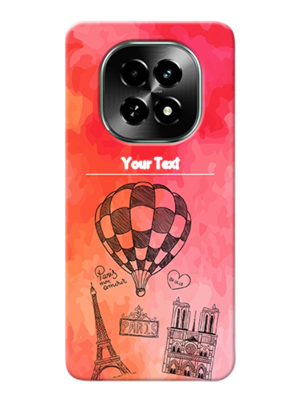 Custom Realme C63 5G Custom Hard Phone Case - Paris Theme Design