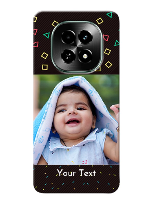 Custom Realme C63 5G Custom Hard Phone Case - With Confetti Birthday Design