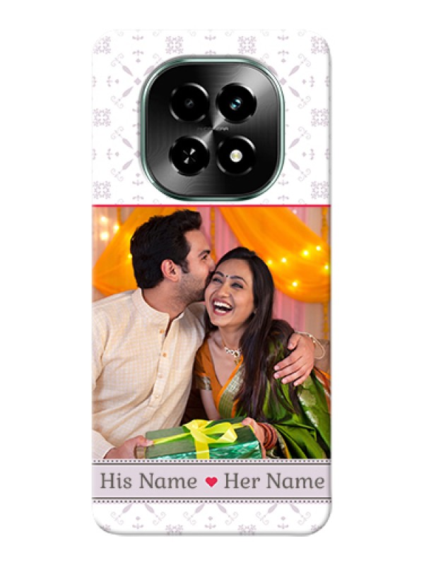 Custom Realme C63 5G Custom Hard Phone Case - With Photo And Ethnic Design