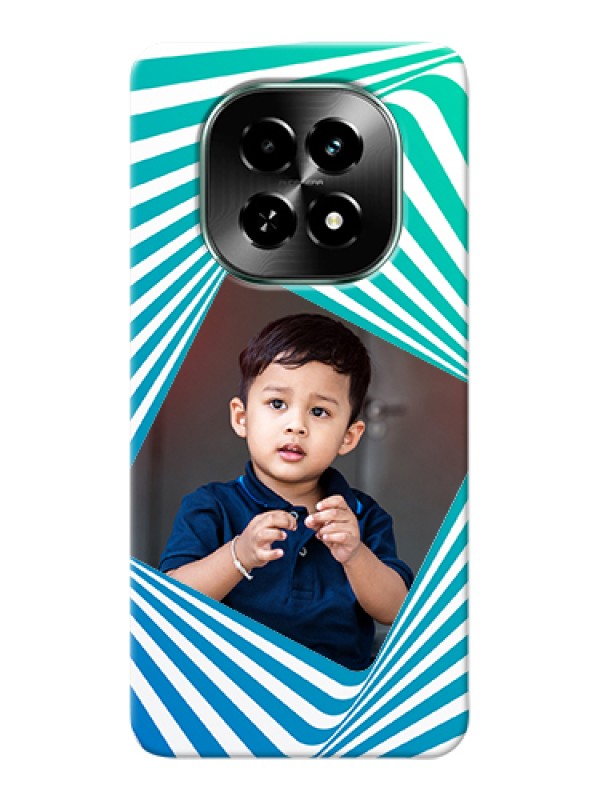 Custom Realme C63 5G Custom Hard Phone Case - Abstract Spiral Design