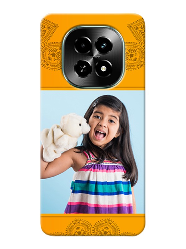 Custom Realme C63 5G Custom Hard Phone Case - Photo Wedding Design