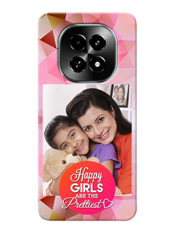 Custom Realme C63 5G Custom Hard Phone Case - Abstract Triangle Design