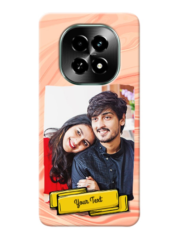 Custom Realme C63 5G Custom Hard Phone Case - Marble Texture Design