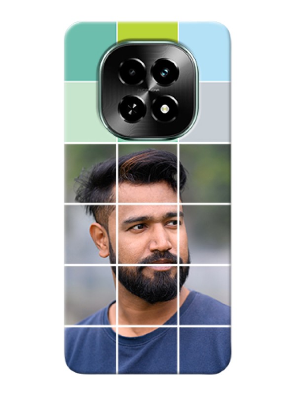 Custom Realme C63 5G Custom Hard Phone Case - With White Box Pattern