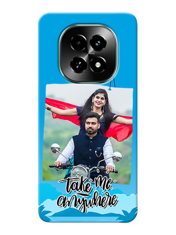 Custom Realme C63 5G Custom Hard Phone Case - Traveller Design