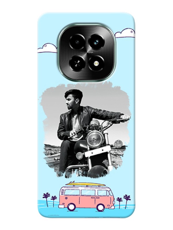 Custom Realme C63 5G Custom Hard Phone Case - Travel & Adventure Design