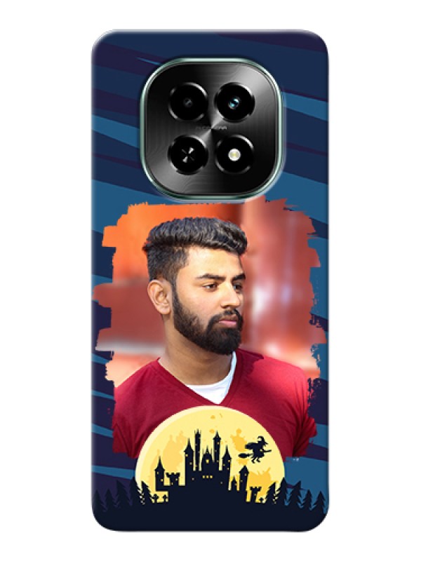 Custom Realme C63 5G Custom Hard Phone Case - Halloween Witch Design