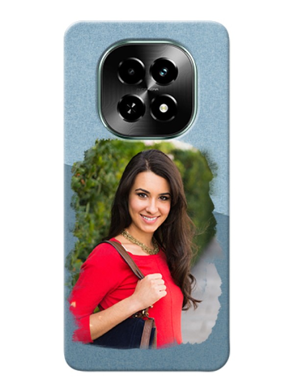 Custom Realme C63 5G Custom Hard Phone Case - Grunge Line Art Design