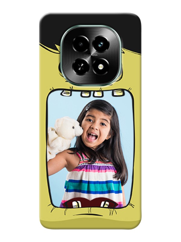 Custom Realme C63 5G Custom Hard Phone Case - Cartoon Monster Back Case Design