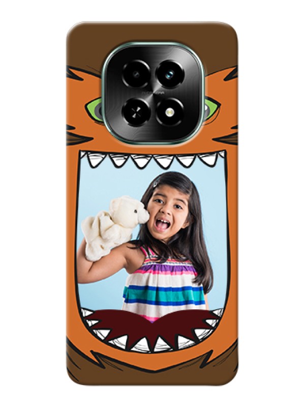 Custom Realme C63 5G Custom Hard Phone Case - Owl Monster Back Case Design