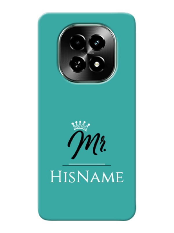 Custom Realme C63 5G Custom Hard Phone Case - Mr With Name Design