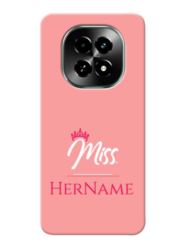 Custom Realme C63 5G Custom Hard Phone Case - Mrs With Name Design