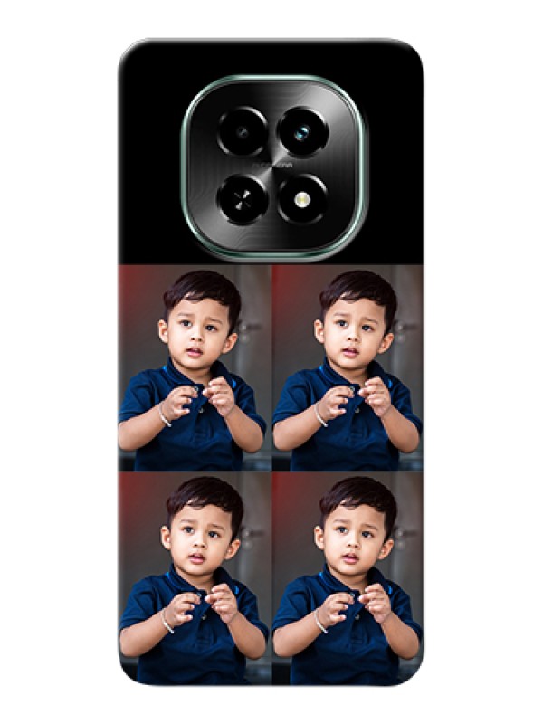 Custom Realme C63 5G Custom Hard Phone Case - 4 Image Holder Design