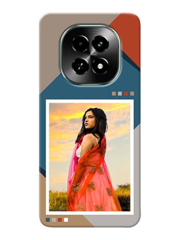 Custom Realme C63 5G Custom Hard Phone Case - Retro Color Pallet Design