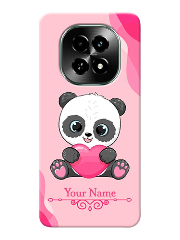 Custom Realme C63 5G Custom Hard Phone Case - Cute Panda Design