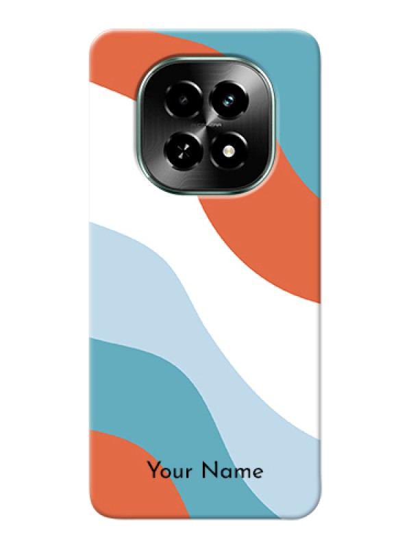Custom Realme C63 5G Custom Hard Phone Case - Coloured Waves Design