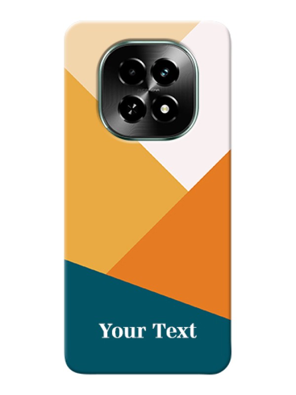 Custom Realme C63 5G Custom Hard Phone Case - Stacked Multi - Colour Design